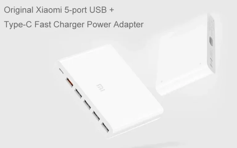 6 portos Xiaomi töltőállomás 6000 forint alatt 2
