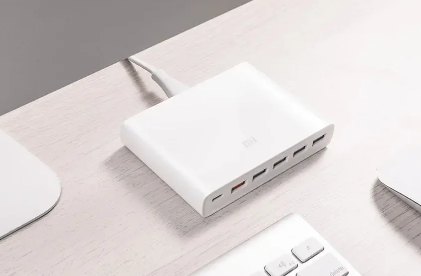 6 portos Xiaomi töltőállomás 6000 forint alatt 1