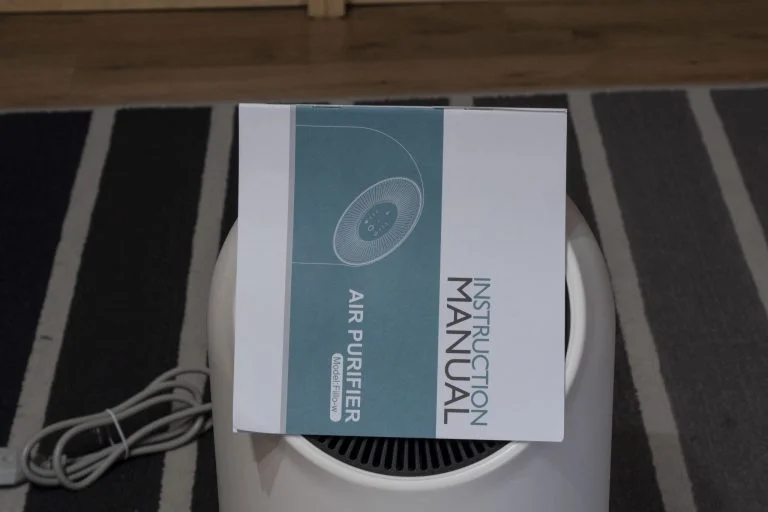 Alfawise P2 légtisztító teszt 3