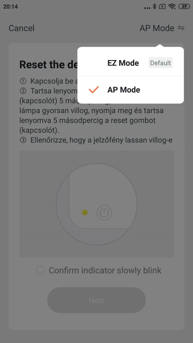 Alfawise P2 légtisztító teszt 17
