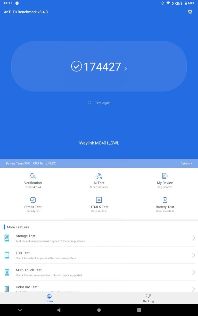 Alldocube X Neo tablet teszt 16