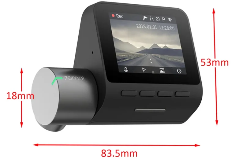 Akciós a 70mai Dash Cam Pro autós menetrögzítő 8