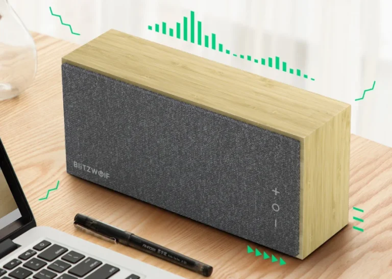 Olcsóbb lett a bambuszházas BlitzWolf hangszóró 9