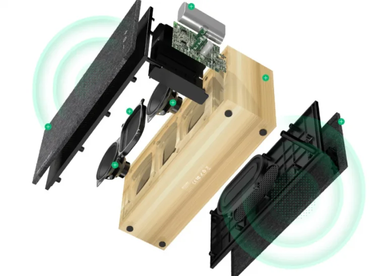 Olcsóbb lett a bambuszházas BlitzWolf hangszóró 6