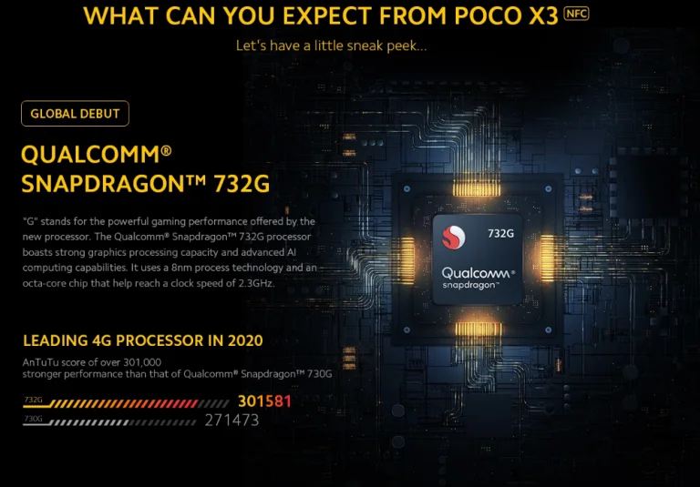 Poco X3 NFC okostelefon 4