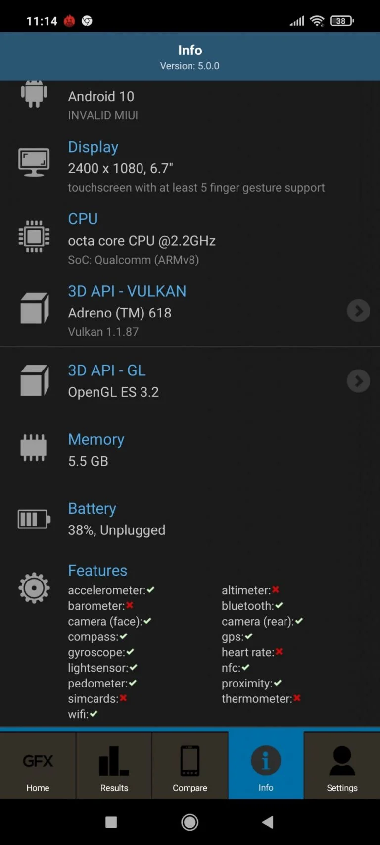 Poco X3 NFC smartphone test 22