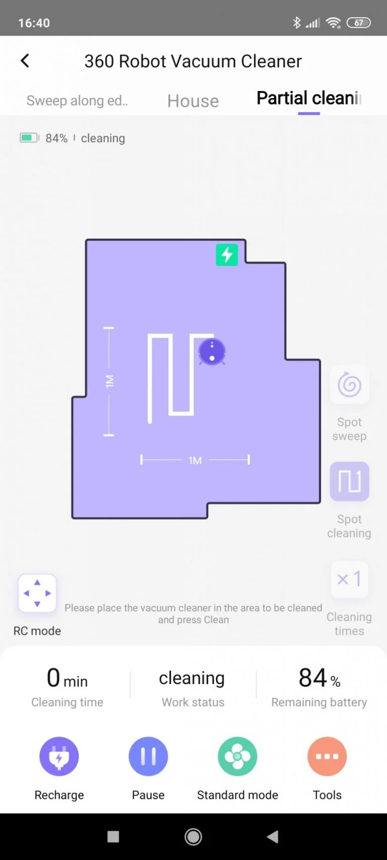 360 C50 robotporszívó teszt 24