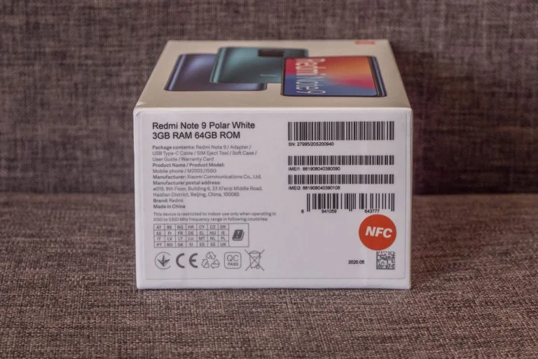 Redmi Note 9 okostelefon teszt 3