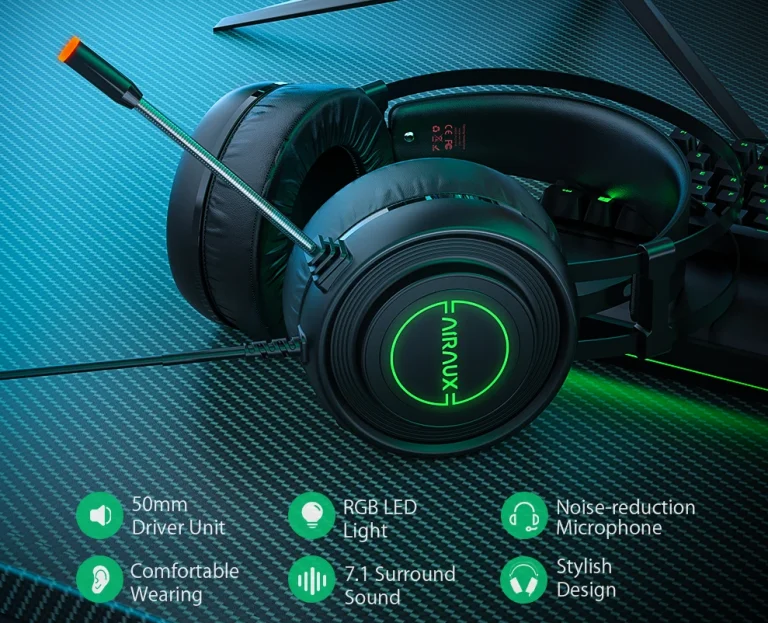 6200 forintért kínálják az AirAux gamer fejhallgatóját 2