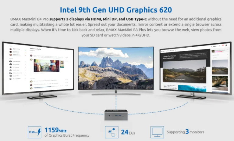 Intel Core i3-as mini PC, az itthoni ár feléért a Bmax-tól 8