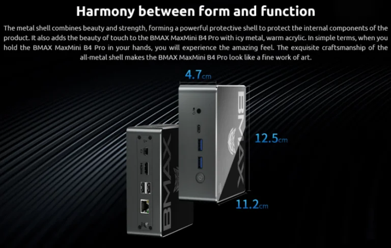 Intel Core i3-as mini PC, az itthoni ár feléért a Bmax-tól 9