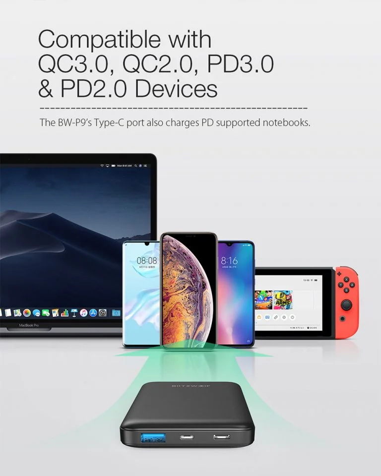 Gyorstöltős BlitzWolf powerbank, fillérekért 5