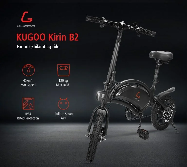 Újdonság a Kugoo-tól: itt a Kirin B2 2