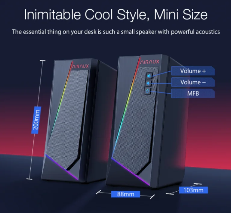 A BlitzWolf sztereó gamer hangszórója most ackiósan vihető 2