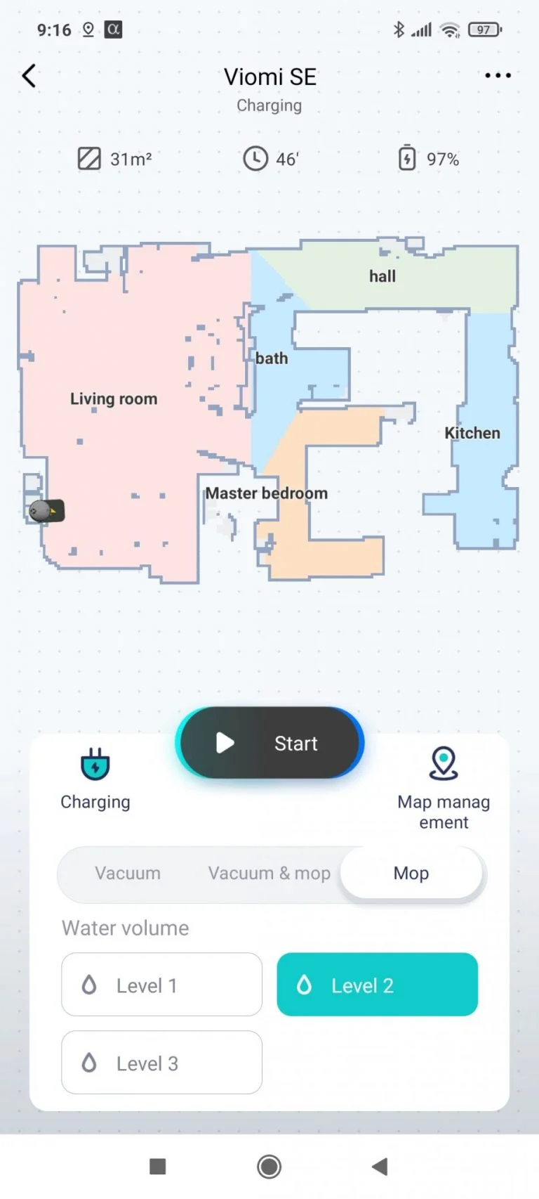 Xiaomi Viomi SE robotporszívó teszt 24