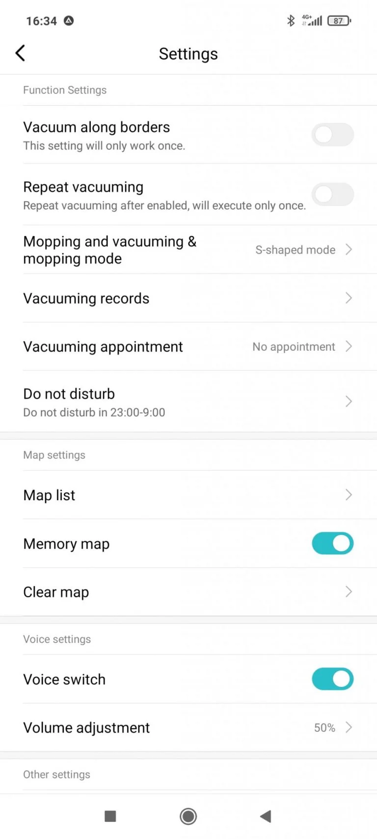 Xiaomi Viomi SE robotporszívó teszt 29