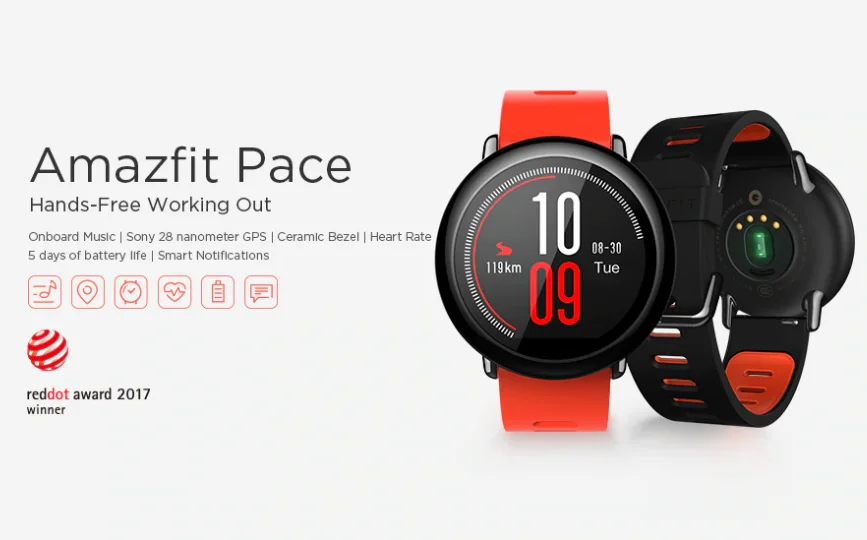 Brutálisan olcsón lehet megvásárolni az Amazfit Pace okosórát 1