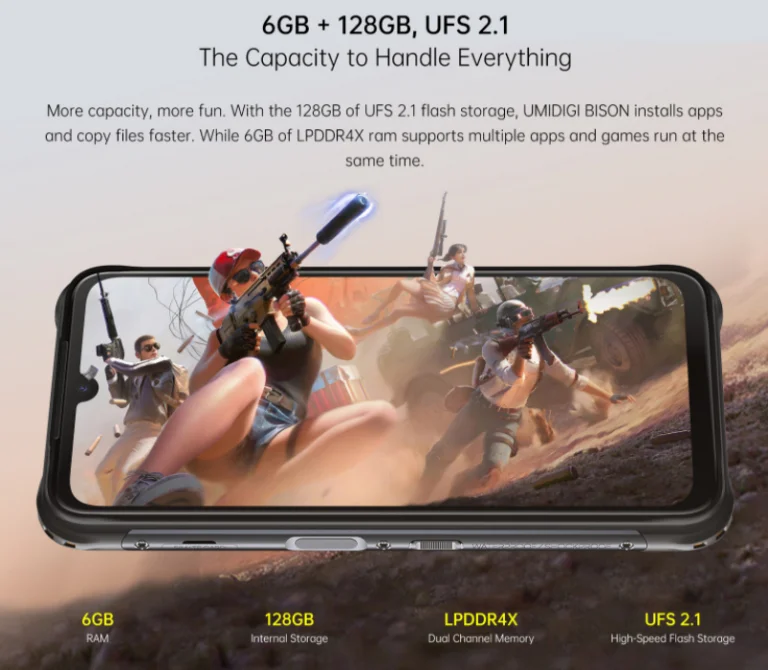 Umidigi Bison: bika teljesítmény, váratlanul alacsony ár 2