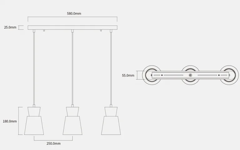 E27 foglalatos Xiaomi mennyezeti lámpa mérsékelt áron 9