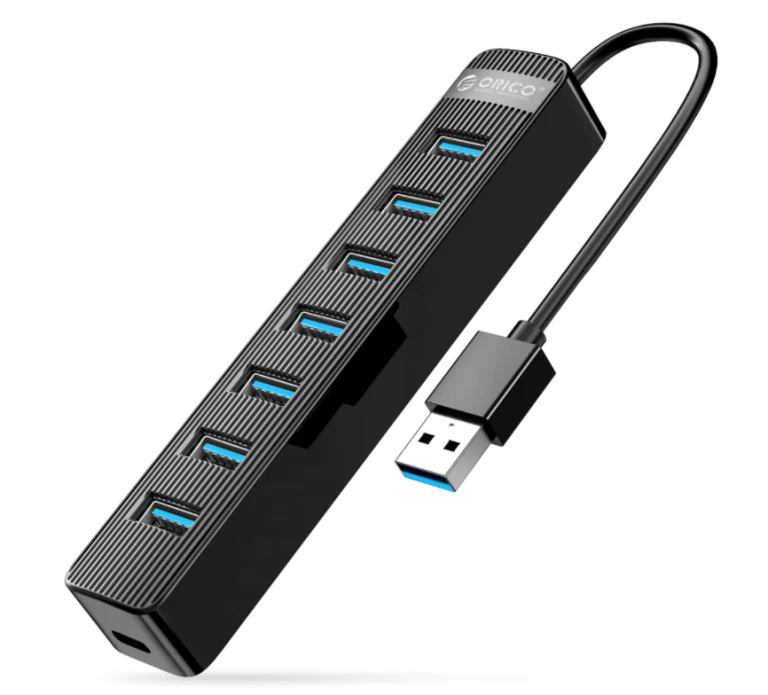 Bitang olcsó 7 portos USB hub az Oricotól 6