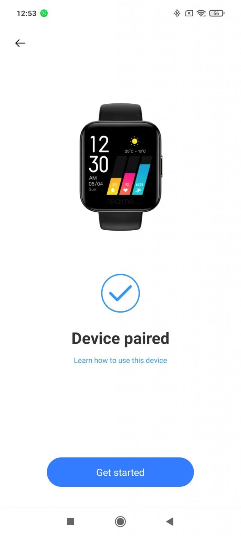 Realme Watch aktivitásmérő teszt 12
