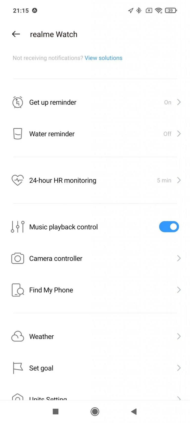 Realme Watch aktivitásmérő teszt 16