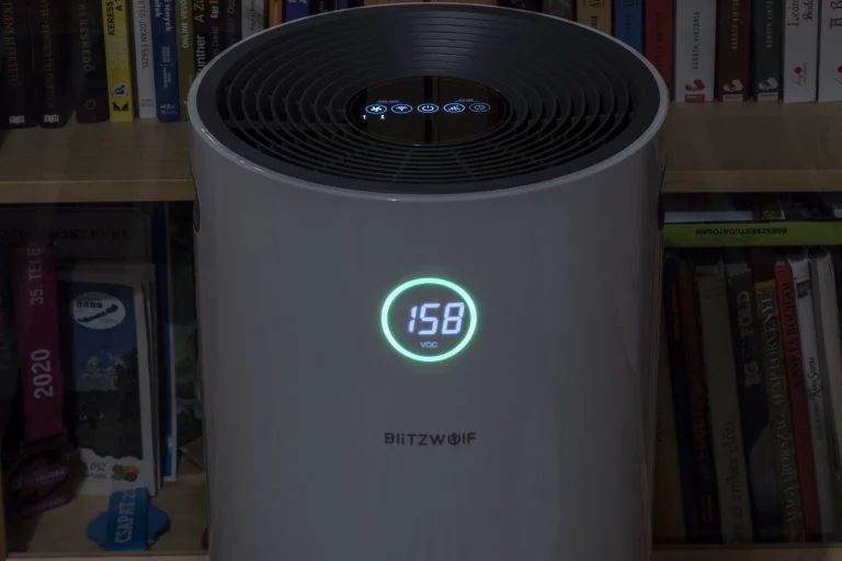 BlitzWolf BW-AP2 légtisztító teszt 12