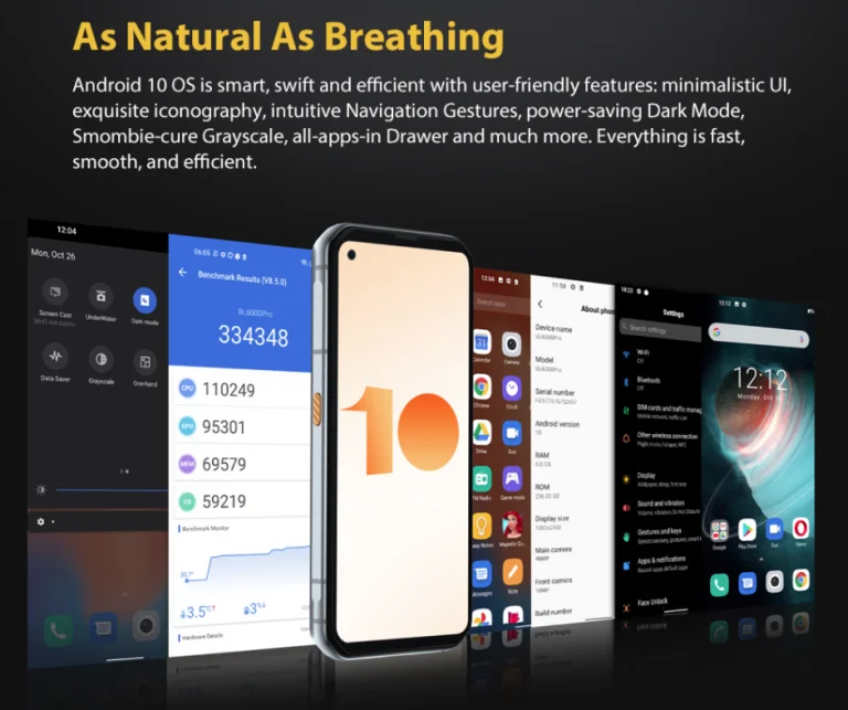 5G-vel villog a Blackview BL6000 Pro strapatelefon 6