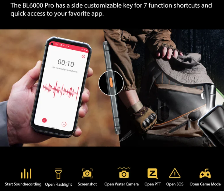 5G-vel villog a Blackview BL6000 Pro strapatelefon 8
