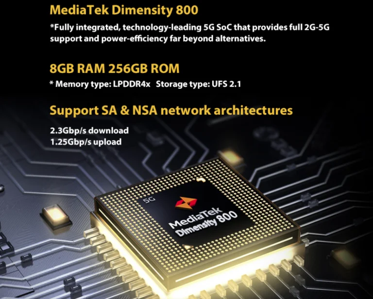 5G-vel villog a Blackview BL6000 Pro strapatelefon 3