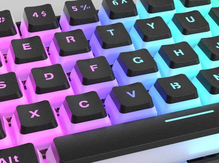 Optikai kapcsolós ’mechanikus’ billentyűzet, kiló áron 1