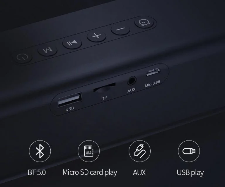 Aliexpress bombaakció: Mifa K3 soundbar 8