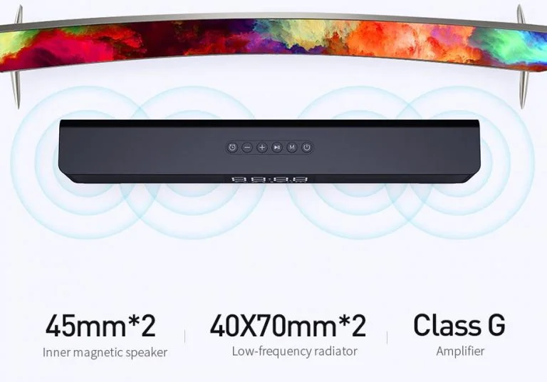 Aliexpress bombaakció: Mifa K3 soundbar 10