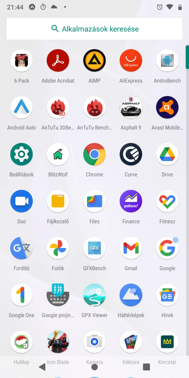 Sharp Aquos V okostelefon teszt 19