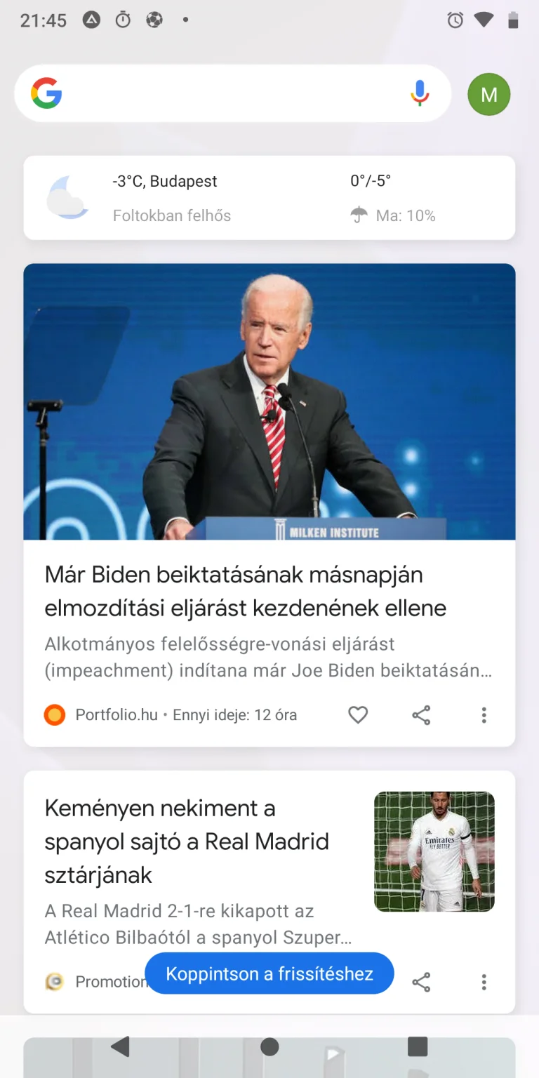Sharp Aquos V okostelefon teszt 20