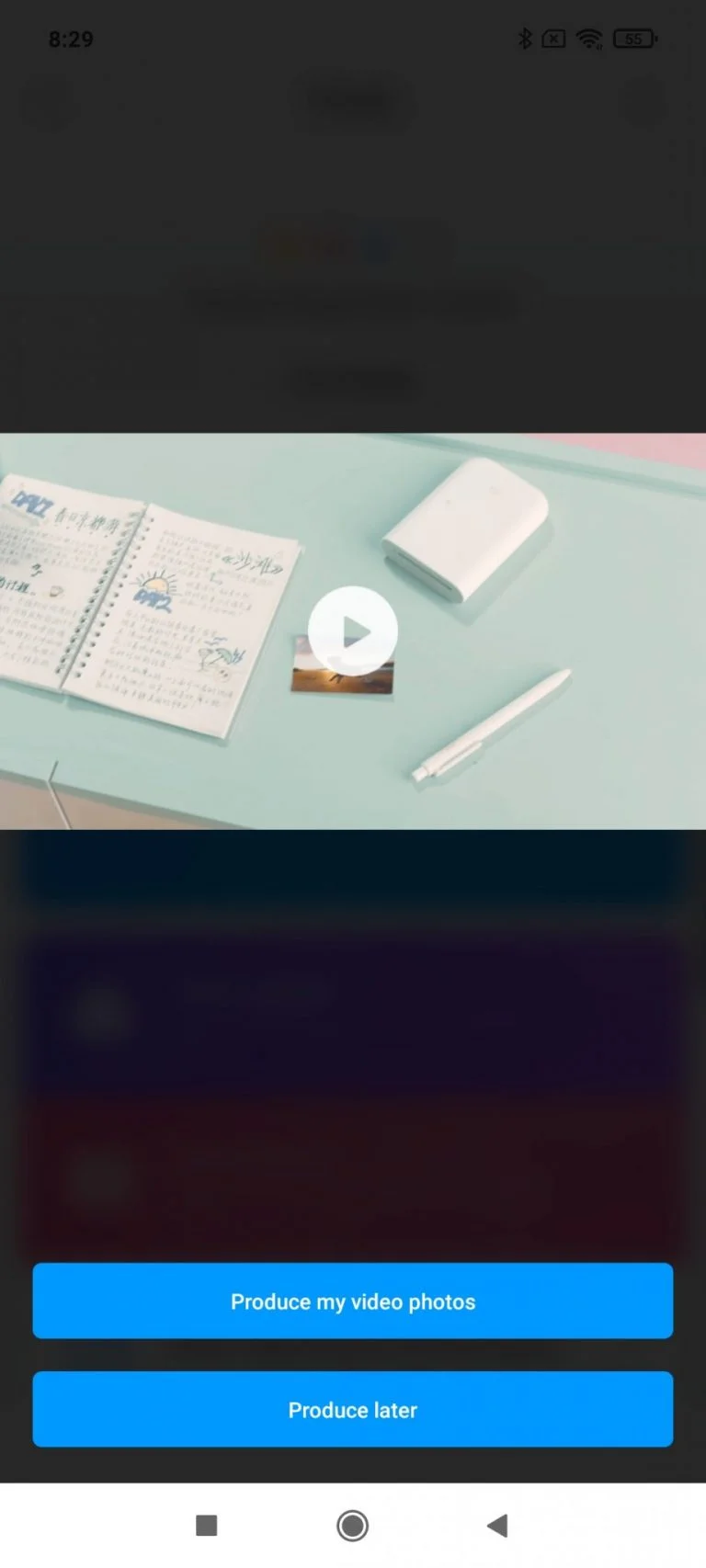 Xiaomi Zink hordozható fotónyomtató 22