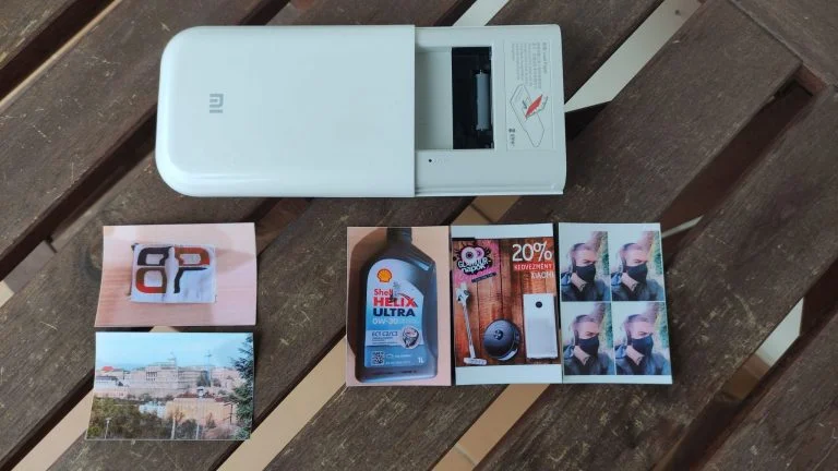 Xiaomi Zink hordozható fotónyomtató 8