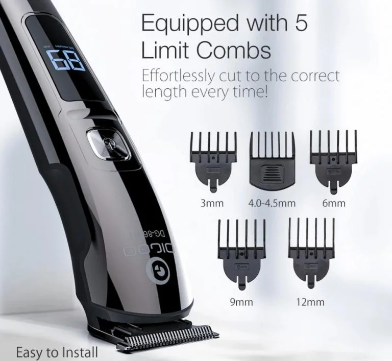 Borotva és hajvágósép egyben, ez a Digoo DG-8688 3