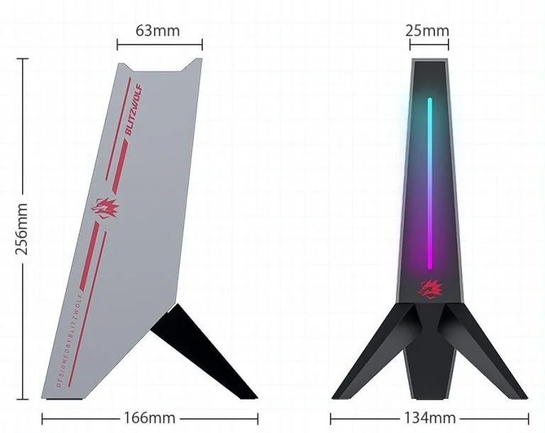 Csilli-villi fejhallgató tartó akciósan a BlitzWolftól 8