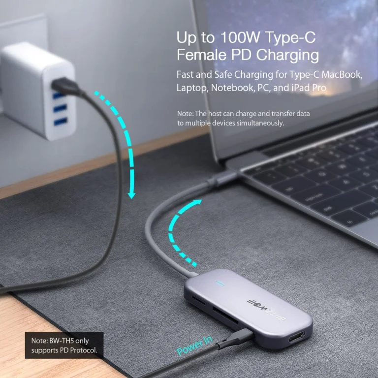 Olcsó USB hub a BlitzWolftól 5