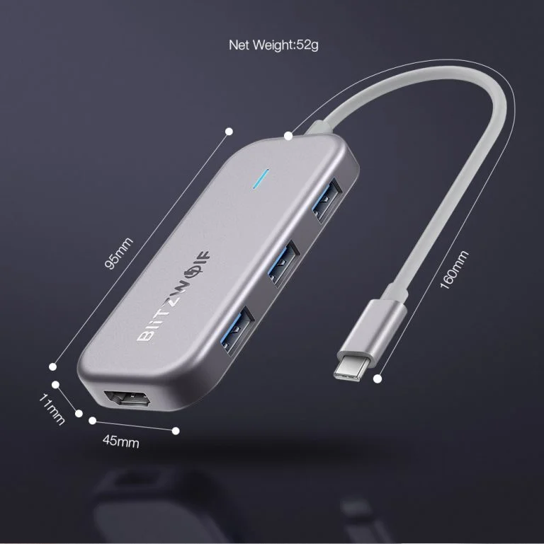 Olcsó USB hub a BlitzWolftól 10