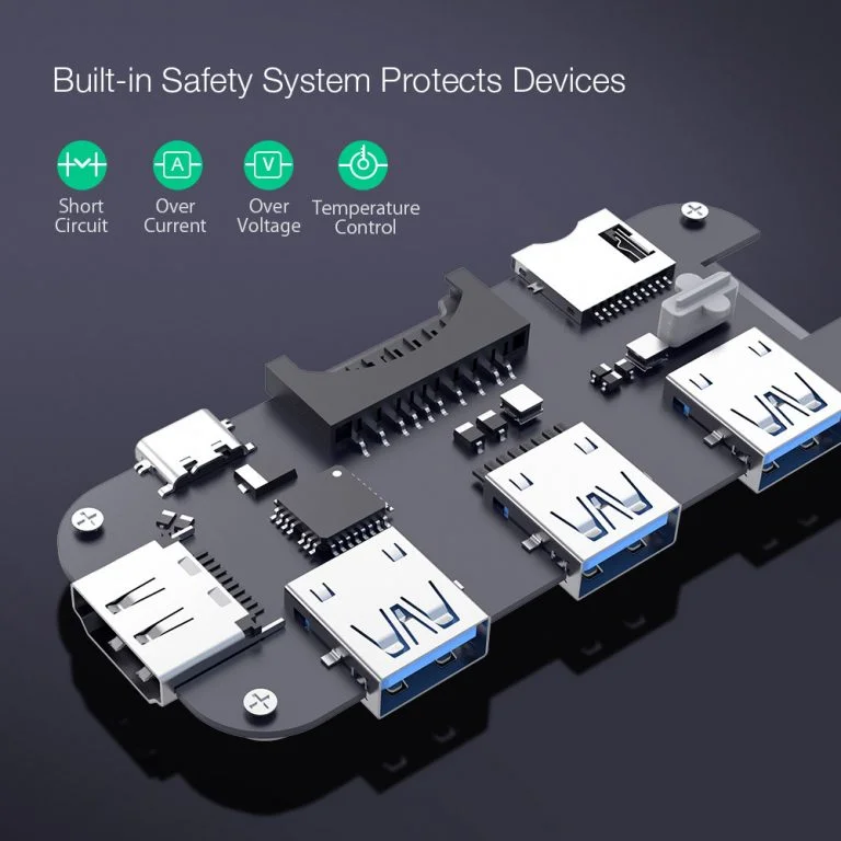 Olcsó USB hub a BlitzWolftól 7