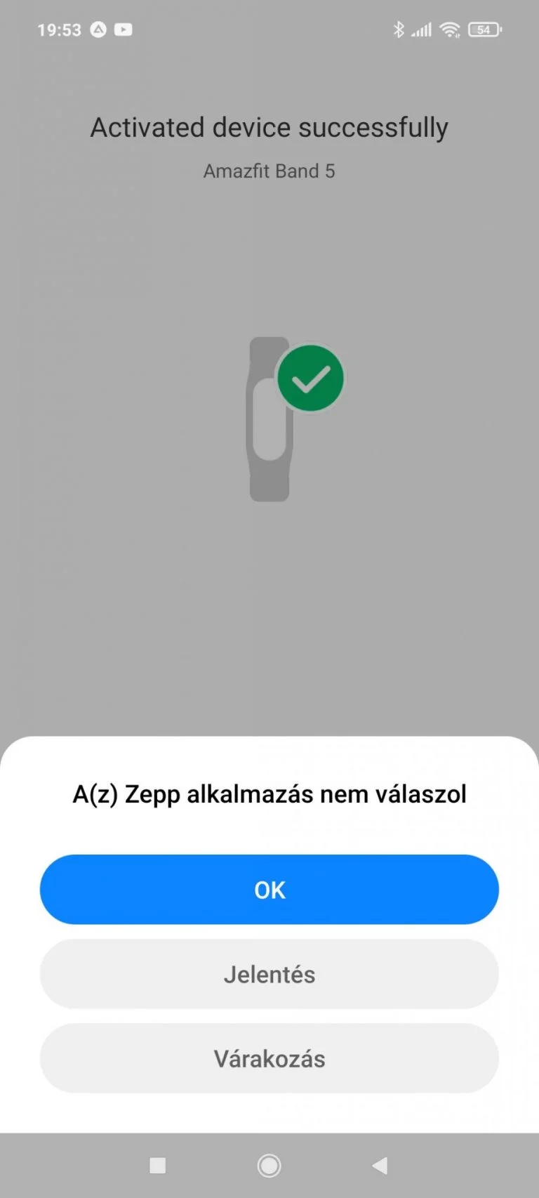 Xiaomi Amazfit Band 5 aktivitásmérő teszt 11