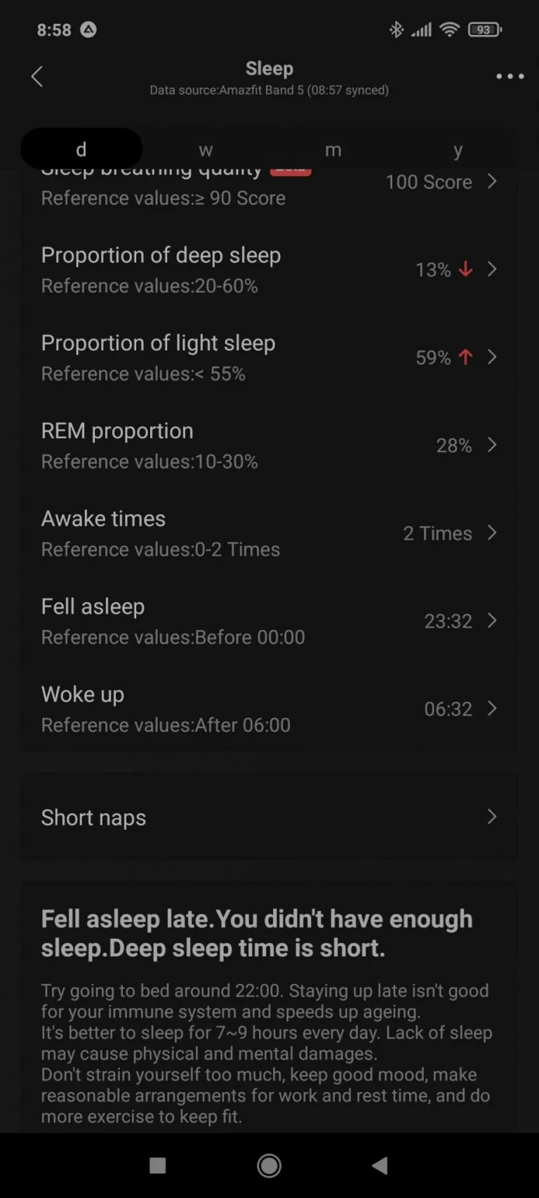 Xiaomi Amazfit Band 5 aktivitásmérő teszt 27