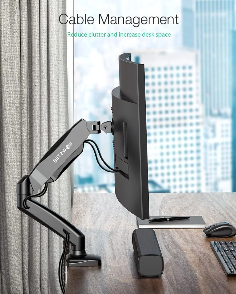 Praktikus monitortartó: BlitzWolf BW-MS1 7