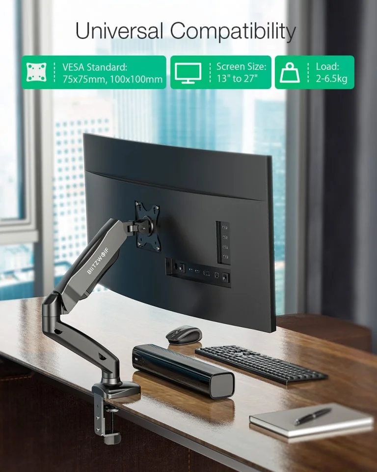 Praktikus monitortartó: BlitzWolf BW-MS1 3