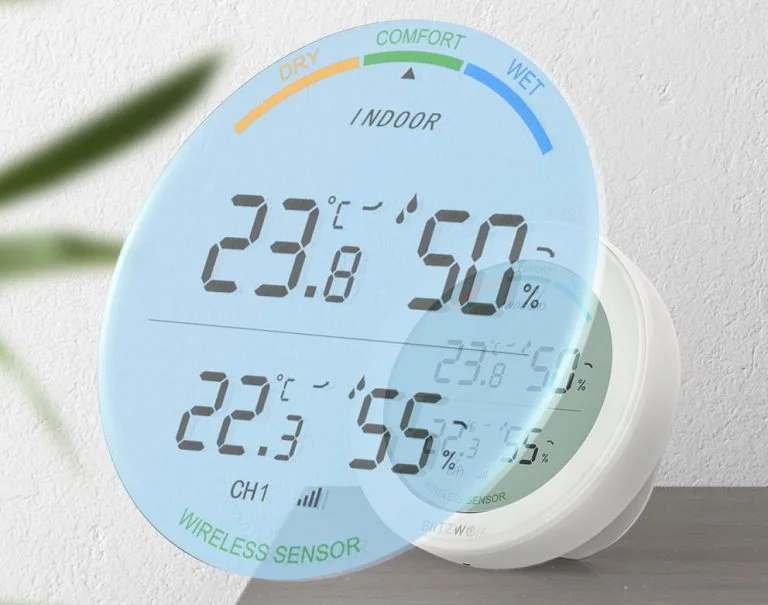 Szuper áron rendelhető a kerek BlitzWolf időjárás állomás 4