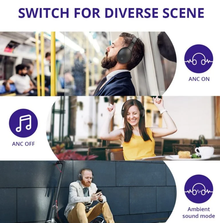 Aktív zajszűrős fejhallgató a Tronsmarttól 4