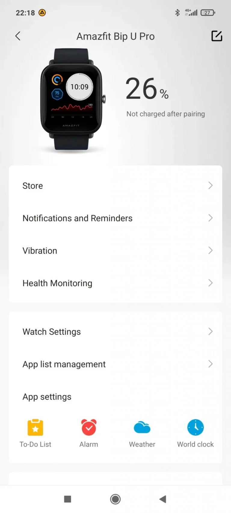 Xiaomi Amazfit Bip U Pro sportóra teszt 15
