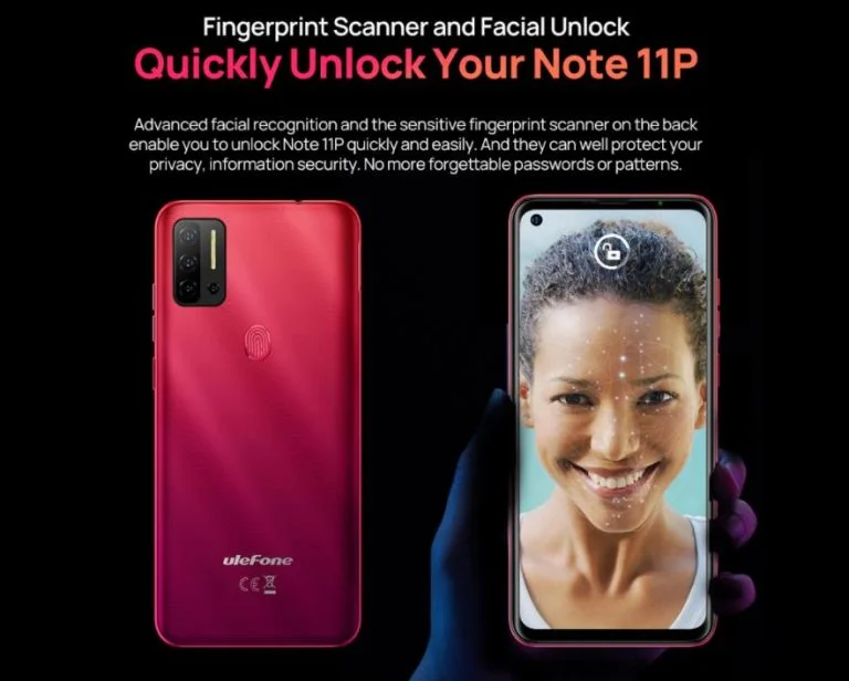 Ulefone Note 11P: 8 GB RAM 42 000 forintért 10